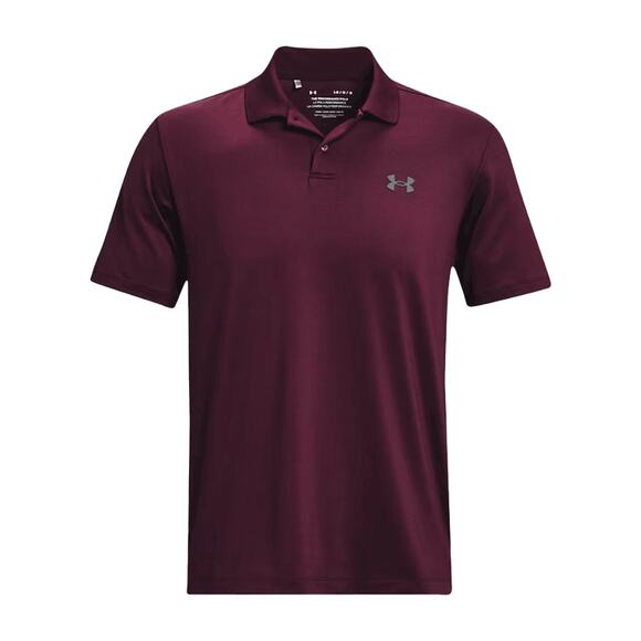 NWT Under Armour Men's UA Matchplay Polo in Dark Maroon size Large - Picture 1 of 5